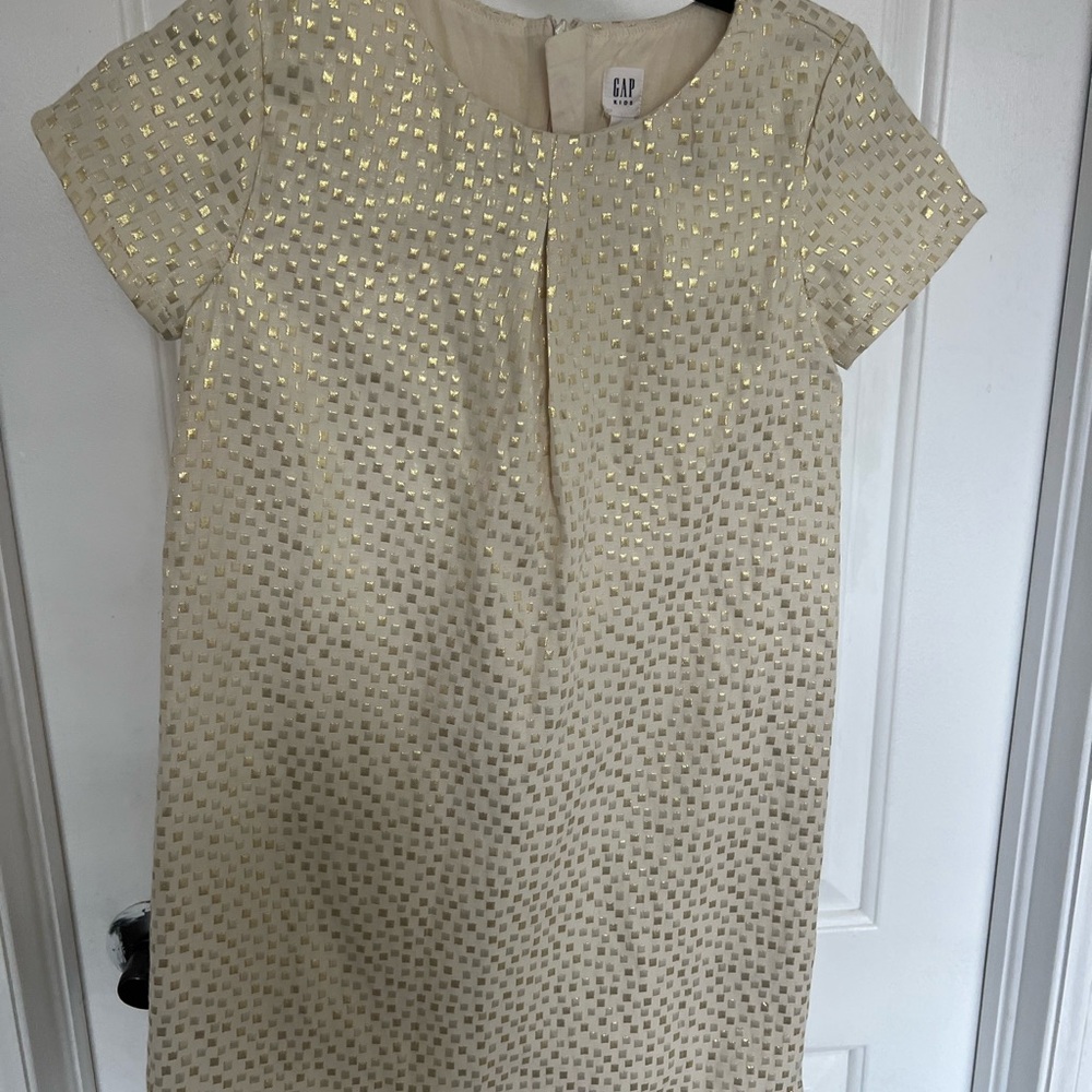 GAP Gold Patterned Dress